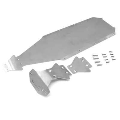 Kompatibel Mit Arrma Für Kraton EXB 1/8 RC-Auto-Upgrade-Modifikationsteile, 3-teiliger Stahl Für Fahrgestellschutz, Schutzplatte Zubehör Teile RC Autos von hjuink